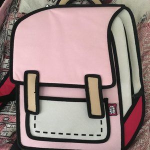 Jump From Paper - coo coo pink backpack